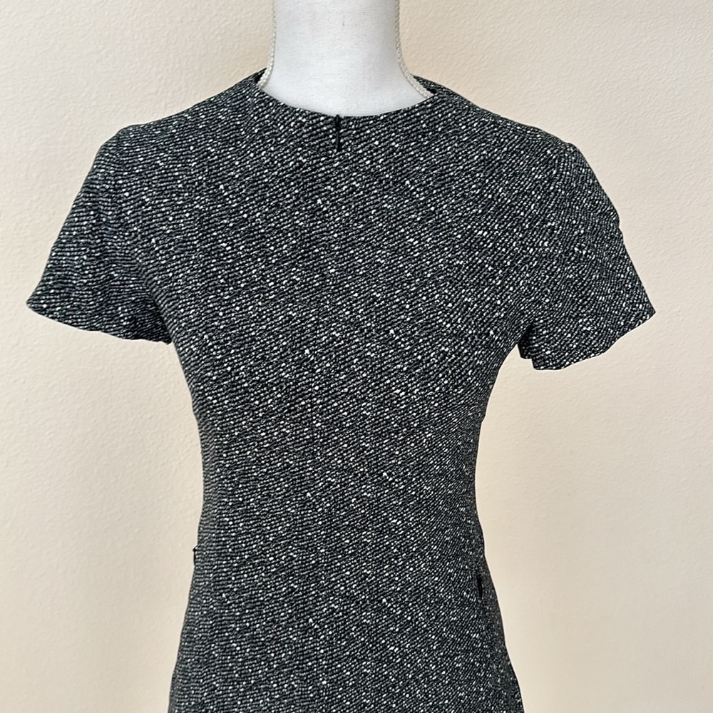 Theory Apalia Tweed Twill Shift A-Line Dress - image 5